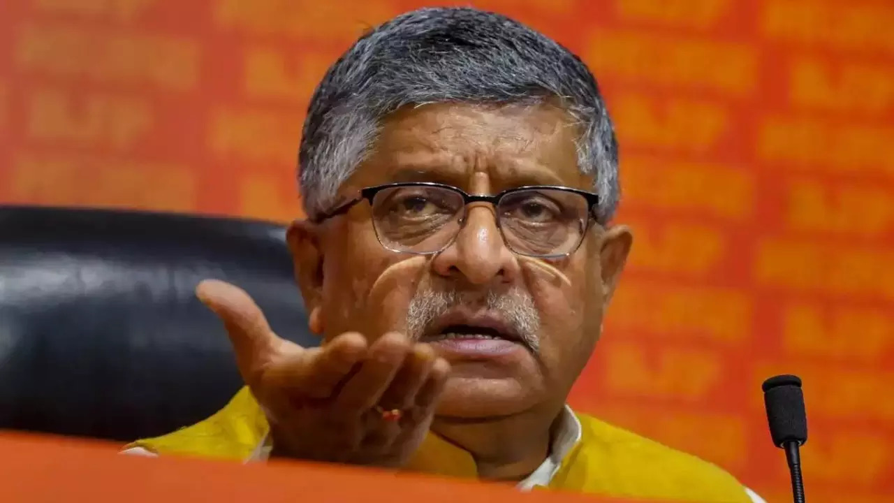 bjp ravi shankar prasad