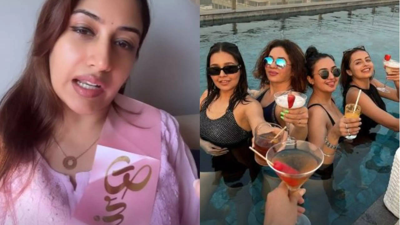 Surbhi Chandna Gets Tricked By Her Bridesmaids; Asks 'Kaun Apne Bachelorette Mein...'