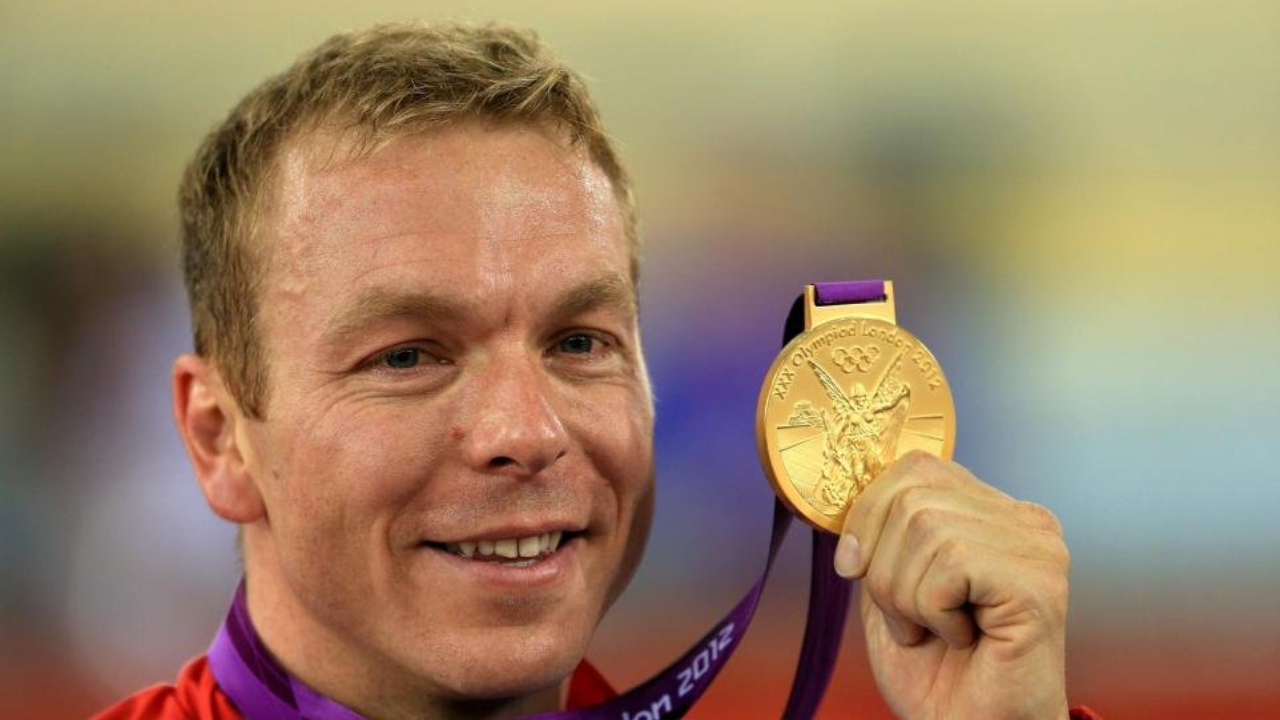 Chris Hoy, a former British track cyclist and a six-time Olympic champion.