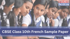 CBSE Board Exams 2024 CBSE Class 10th French Sample Paper and Marking Scheme PDF