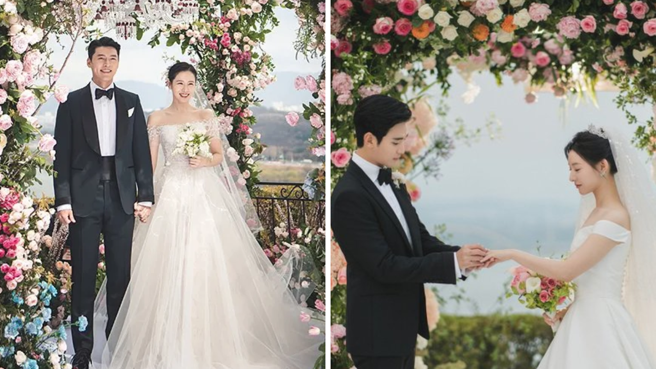 Queen of Tears wedding scene inspired by Hyun Bin and Son Ye-jin's?