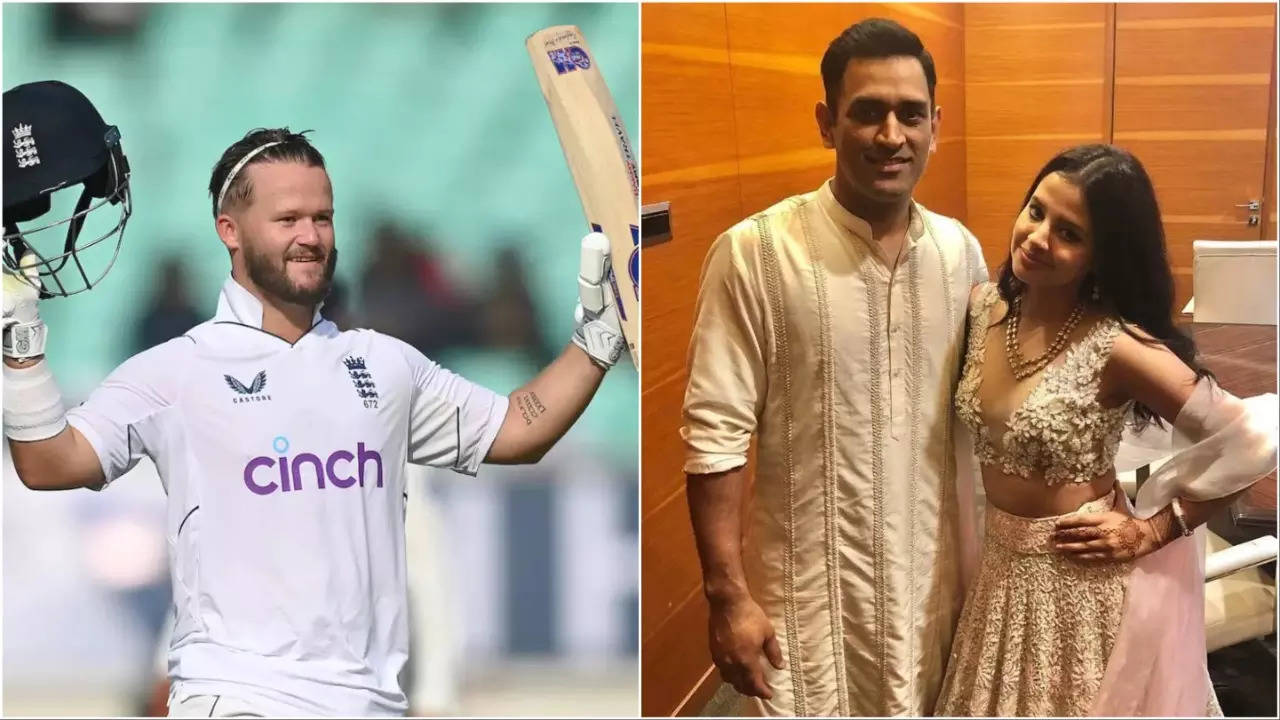 ben duckett tweet about dhoni wife