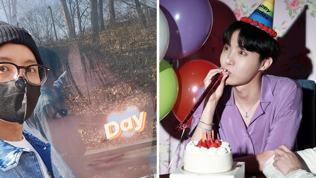 BTS' J-hope Visits Special Fan-Made Birthday Ads