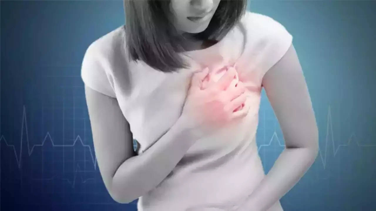 6 symptoms of heart disease in women.