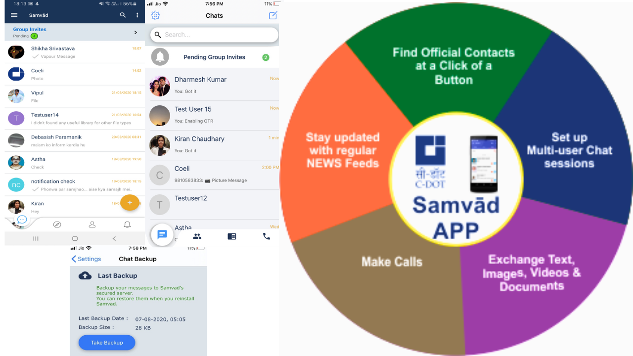 Whatsapp Rival Samvad App