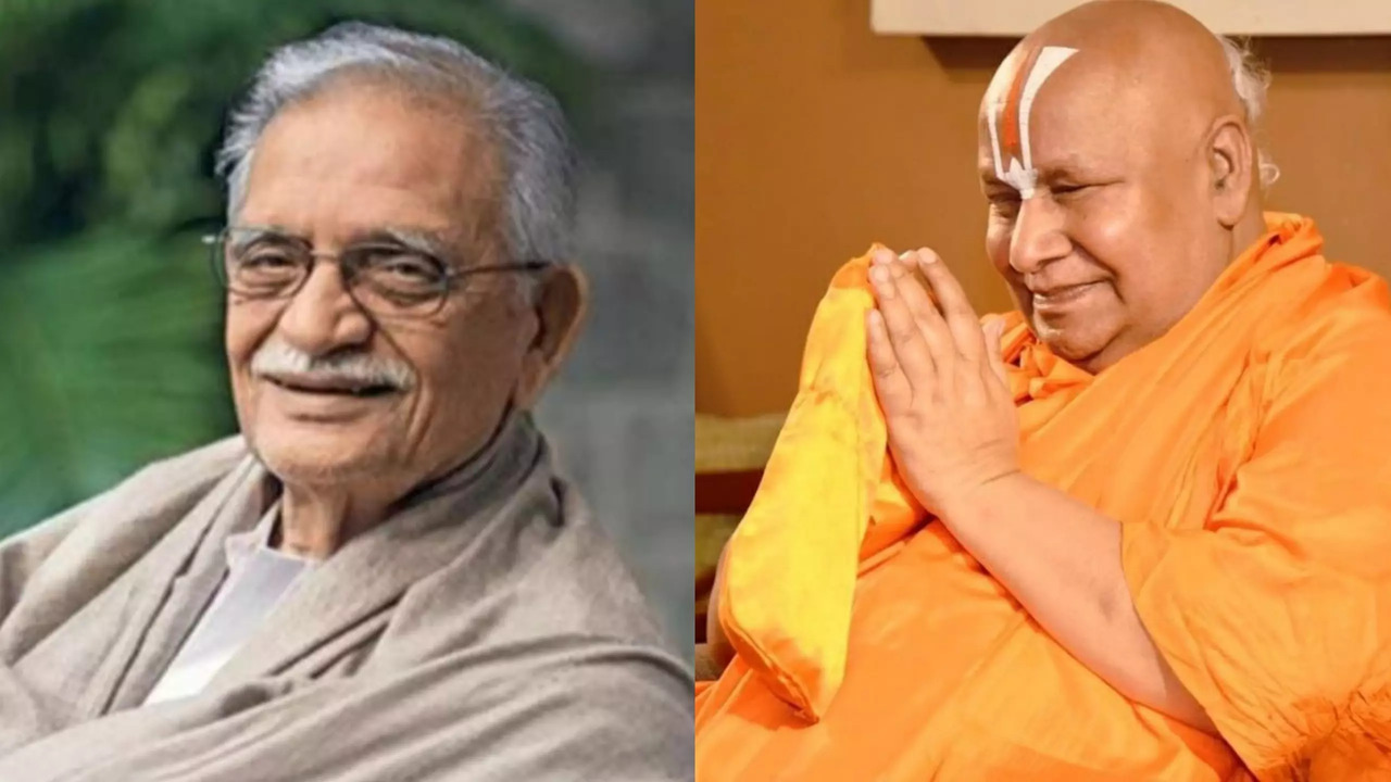 Lyricist Gulzar, Scholar Swami Rambhadracharya Honored With Jnanpith Award