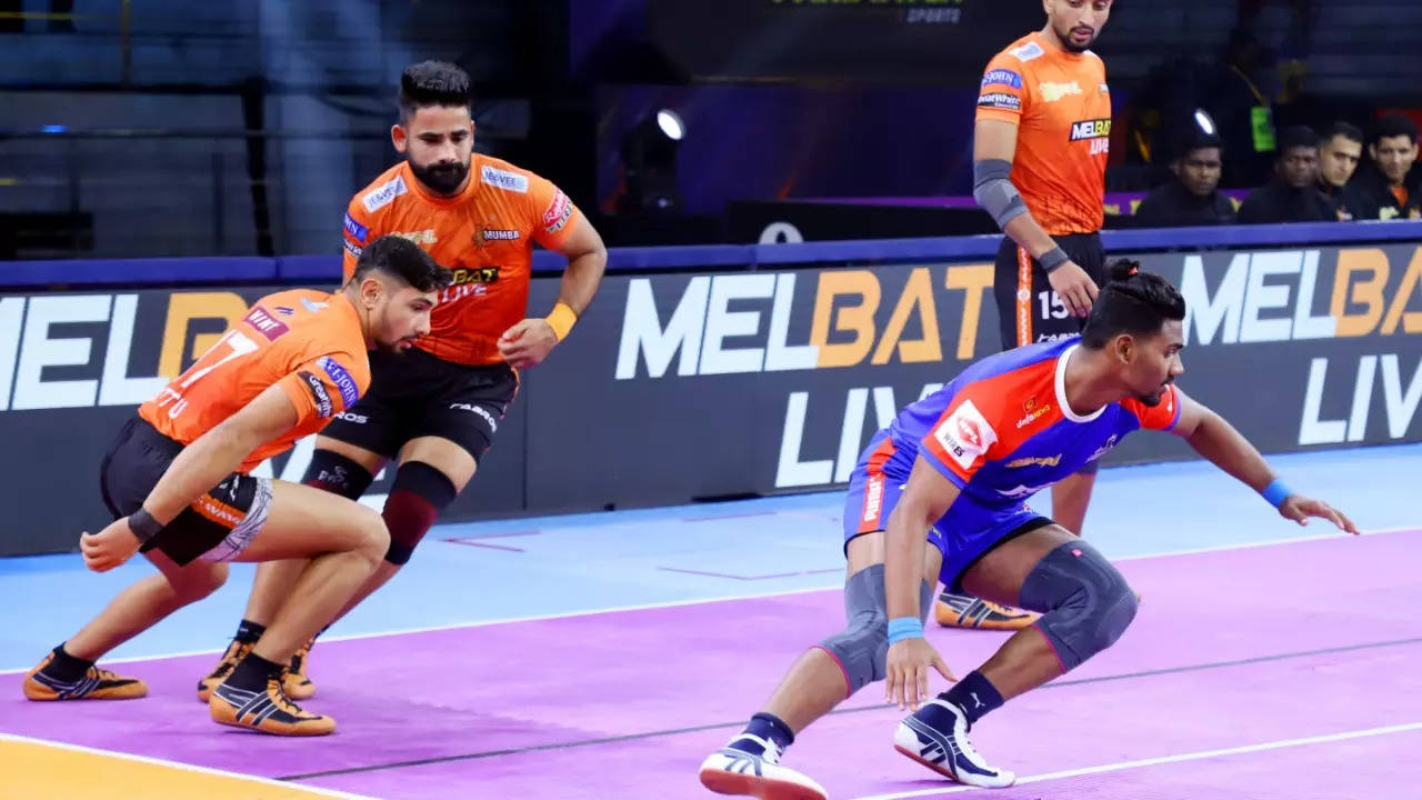 Pro Kabaddi League 10: Gujarat Giants Thrash UP Yoddhas, Haryana Steelers Seal Impressive Win Vs U Mumba