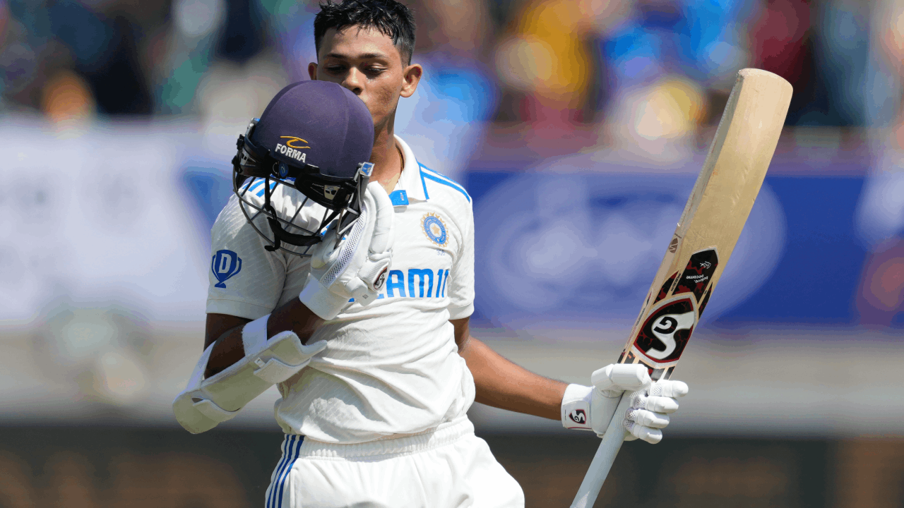 Yashasvi Jaiswal test double century england ap