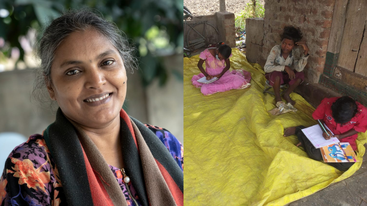 how Vijayawada woman is helping marginalised children