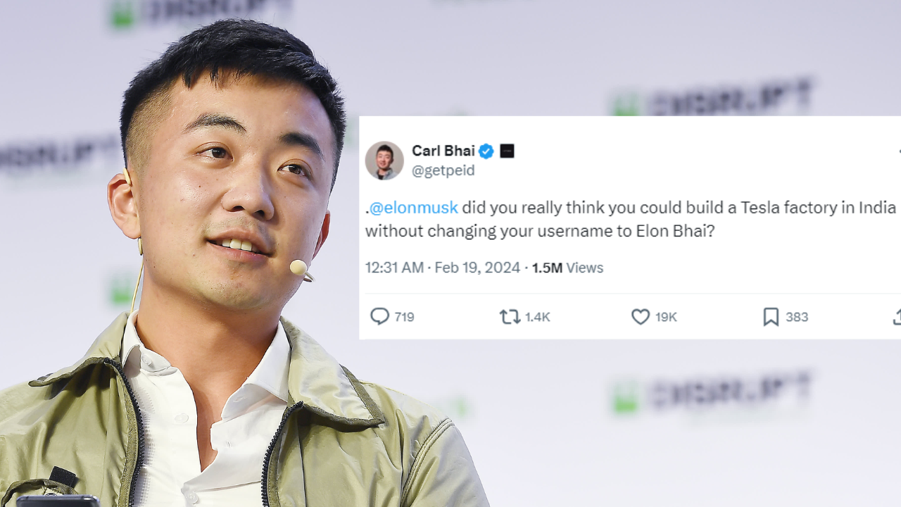 Nothing CEO Advice Bhai Name To Elon Musk