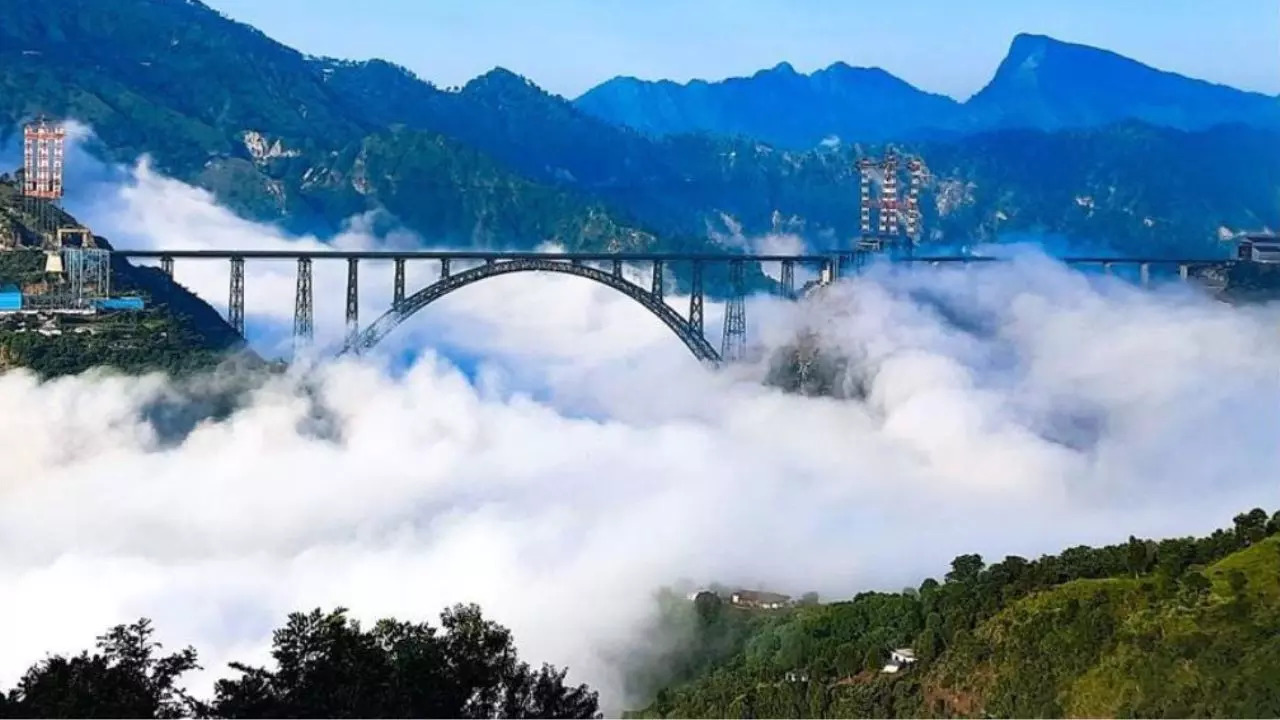 Chenab Railway Bridge: The World’s Highest Railway Bridge Opens Today in Jammu and Kashmir