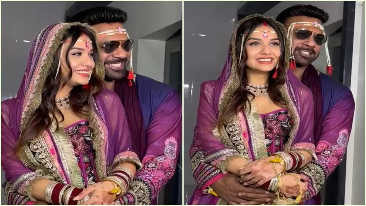 Divya Agarwal-Apurva Padgaonkar Are Married Now; See Their Wedding Look