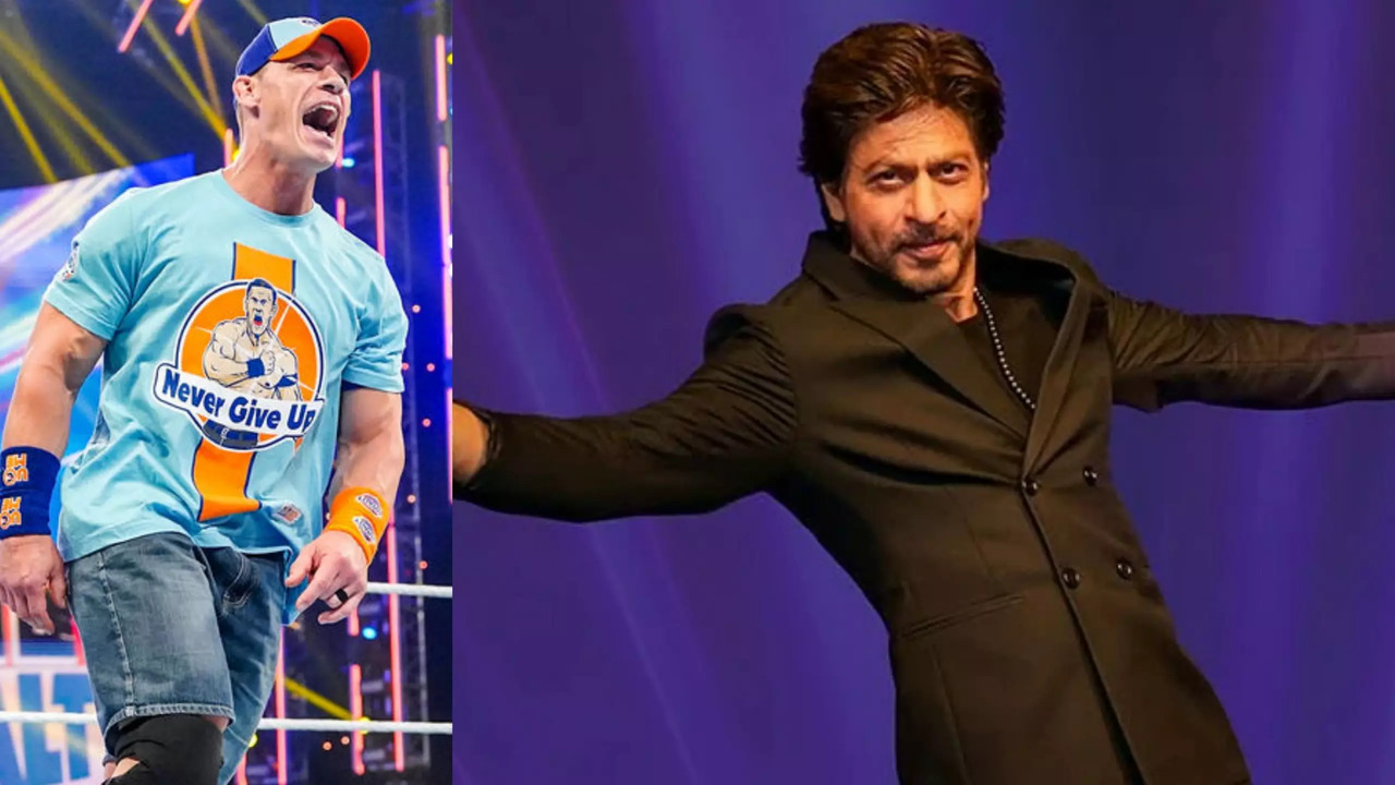 John Cena's Instagram Post Of Shah Rukh Khan Sparks Online Frenzy, Fans Say 'Two Legends In One Frame'