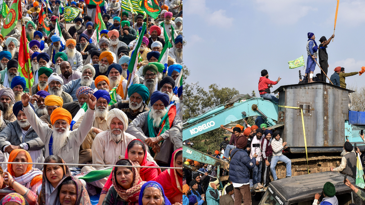 farmers protest