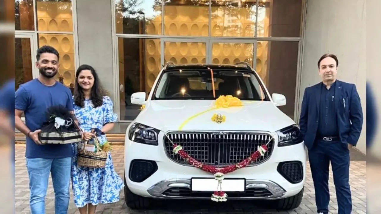 Ajinkya Rahane Buys 3 5 Crore rs Maybach GLS600