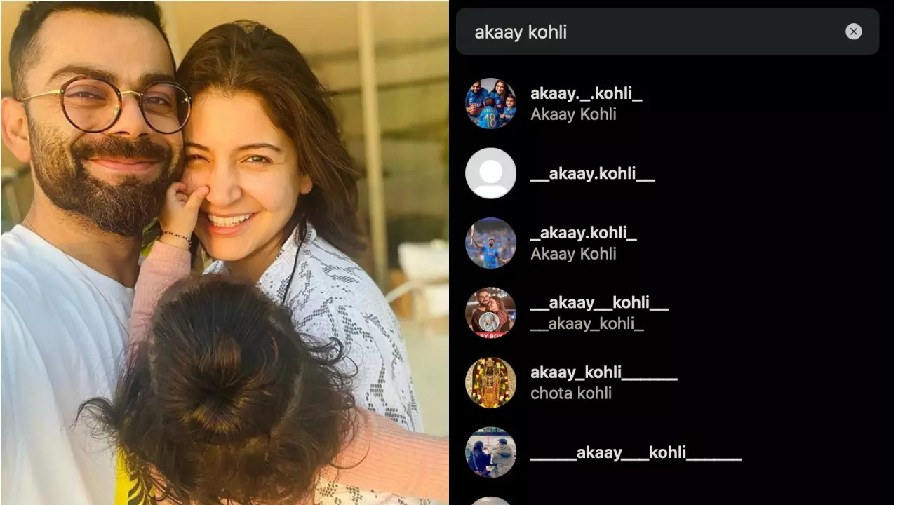 Virat Kohli and Anushka Sharma have named their second child after Vamika, 'Akaay'. | Courtesy: @virat.kohli/Instagram