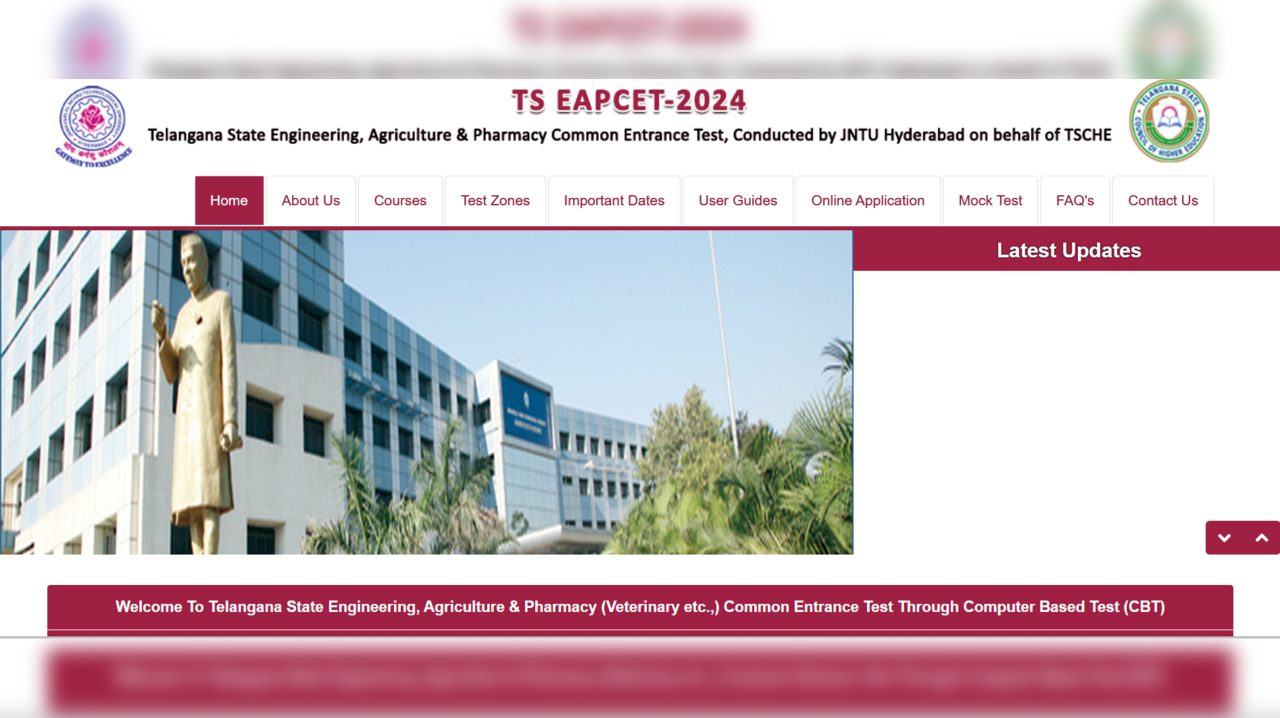 TS EAMCET 2024 Application Form Releasing on Feb 26, Check Notification