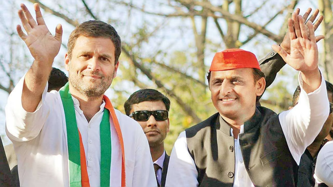 Congress-SP finalise seat-sharing deal in UP