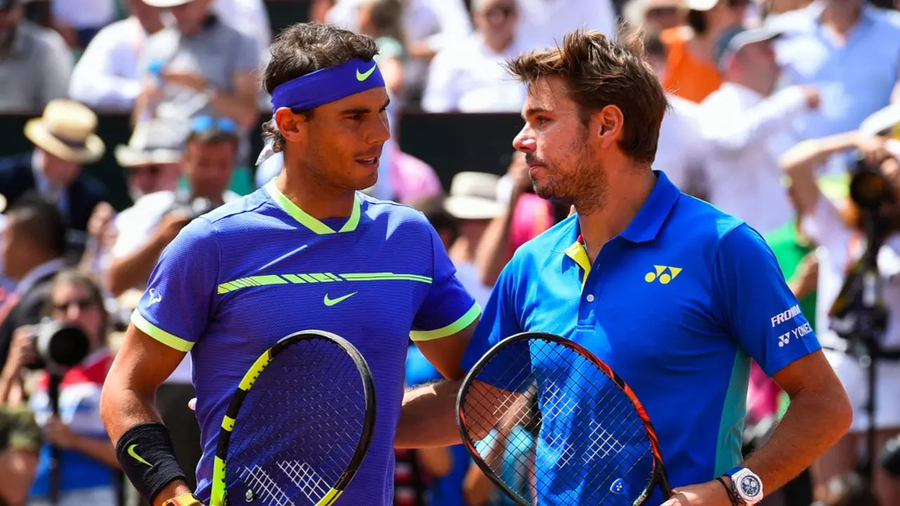 Stan Wawrinka and Rafael Nadal