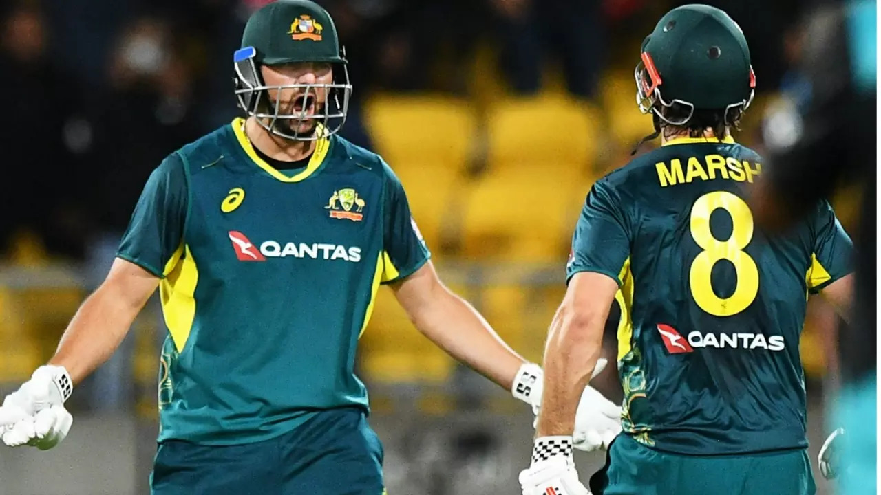 Mitchell Marsh Fifty, Tim David Blitz Guides Australia To Stunning Last-Ball Win Vs New Zealand In 1st T20I