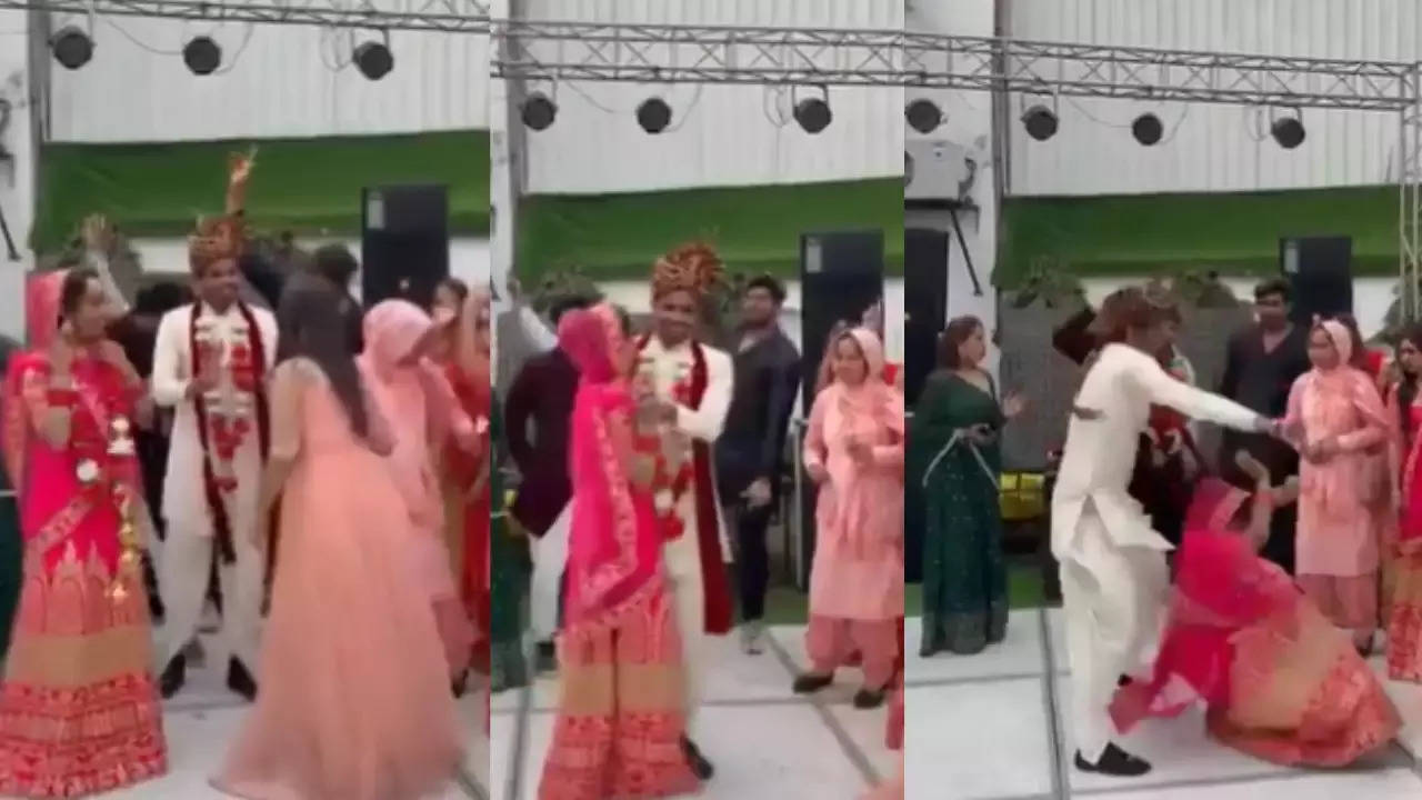 bride groom funny dance video viral