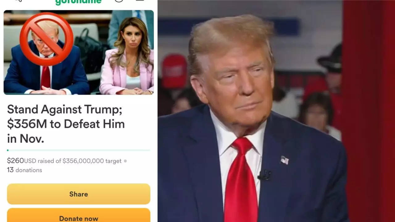 Another Trump GoFundMe Campaign Surfaces After Grant Cardone's Wife: '$355M Request To Defeat Ex-President'