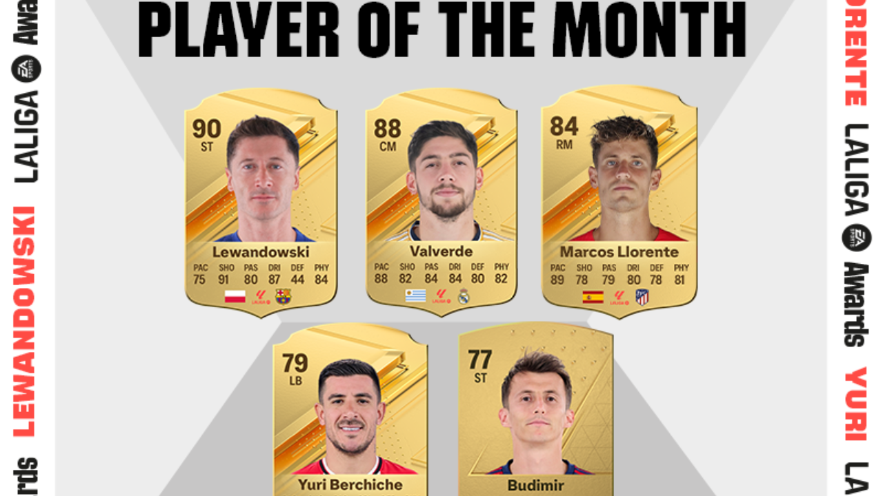 EA FC 24 La Liga POTM Nominees