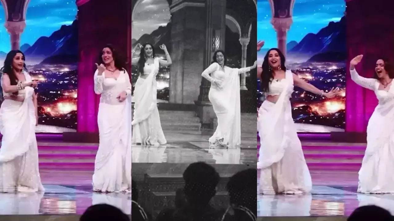 Ankita Lokhande-Madhuri Dixit Groove To Ek Do Teen On Dance Deewane; Internet Reacts - Watch