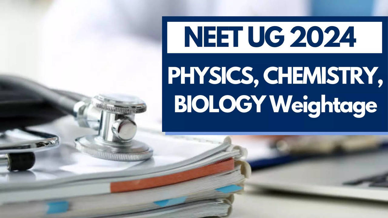 NEET 2024 Syllabus: NEET Chapter Wise Weightage 2024 PDF For All Subjects