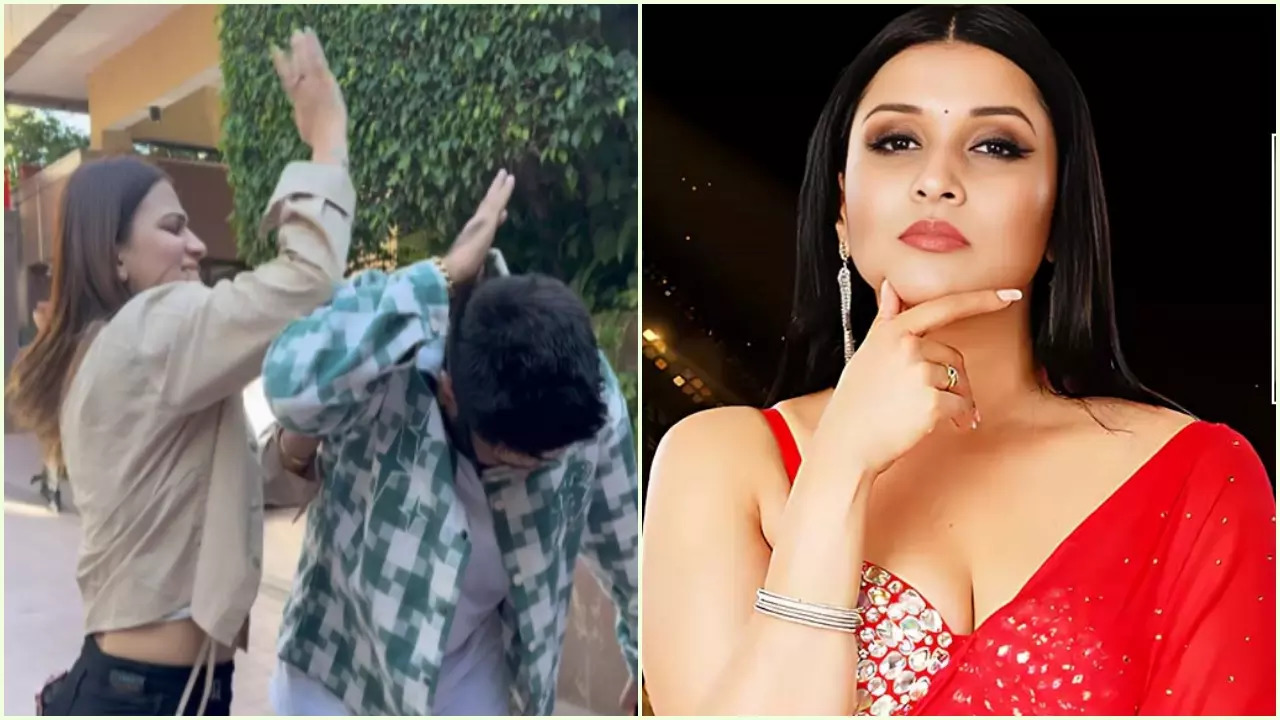 Sunny Arya’s Wife Beats Him Because Of Mannara Chopra; Netizens Say ‘Muh Khule Toh Gutter Hai’