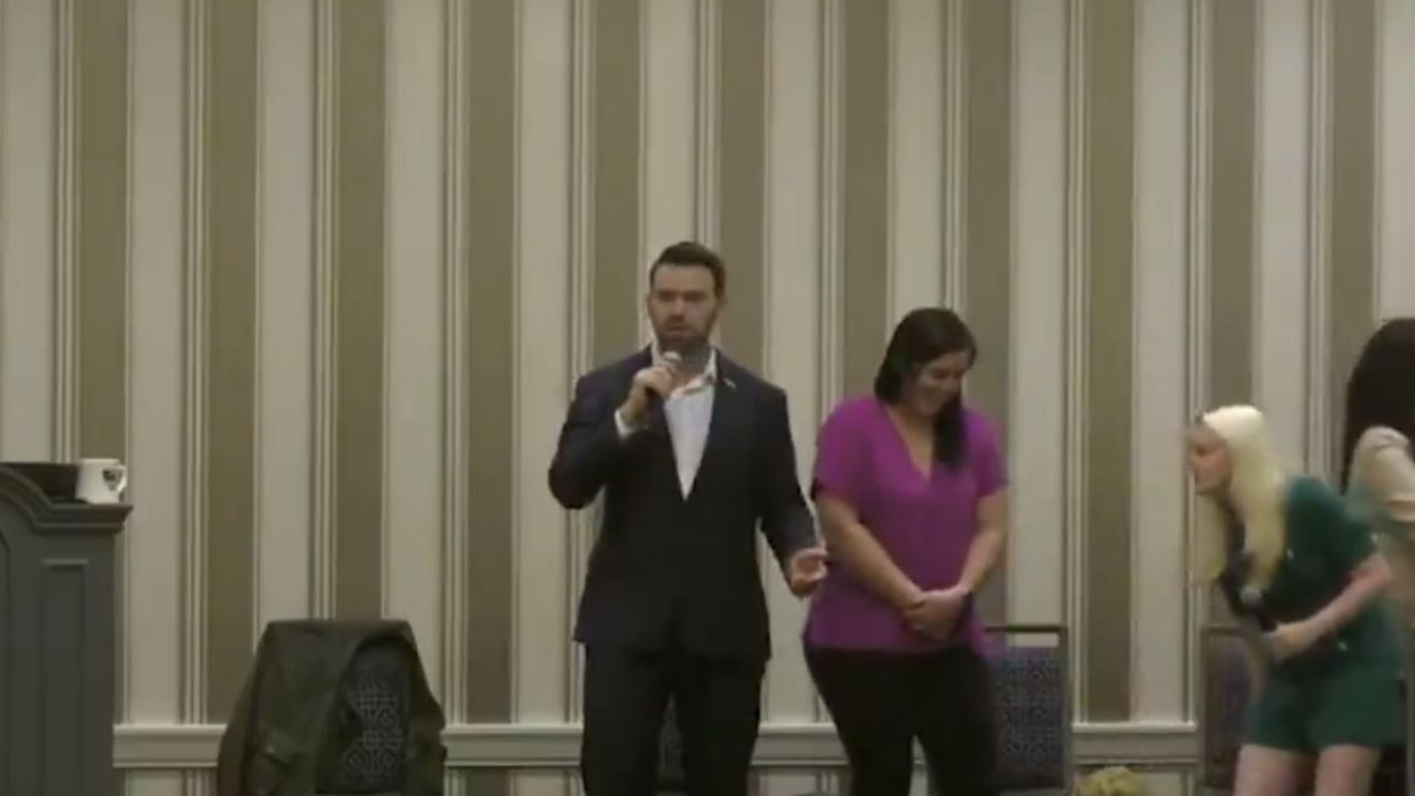 Jack Posobiec at CPAC 2024