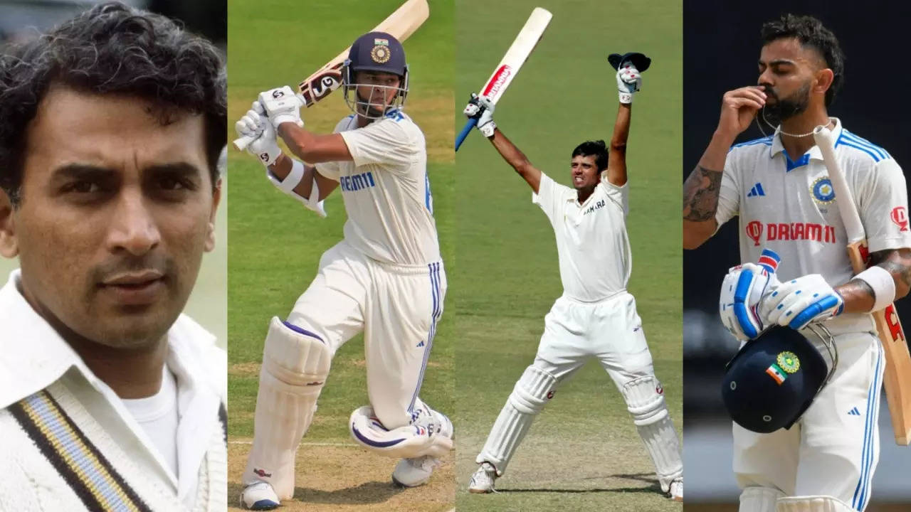 Yashasvi Jaiswal needs 55 runs in the 4th Test to become 5th Indian to score 600 or more runs in a Test series