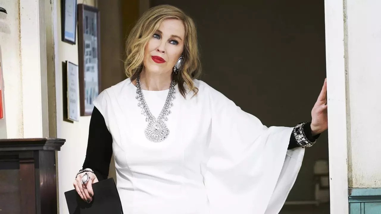 The Schitt's Creek character of Moira Rose is portrayed by Catherine O'Hara. | Courtesy: CBC/ITV