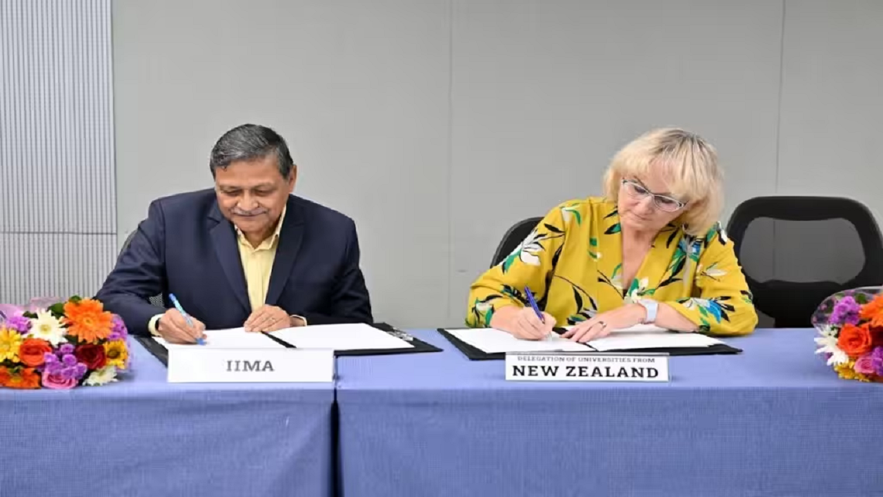 New Zealand Signs Education Cooperation Arrangement with GIFT City and IIM Ahmedabad