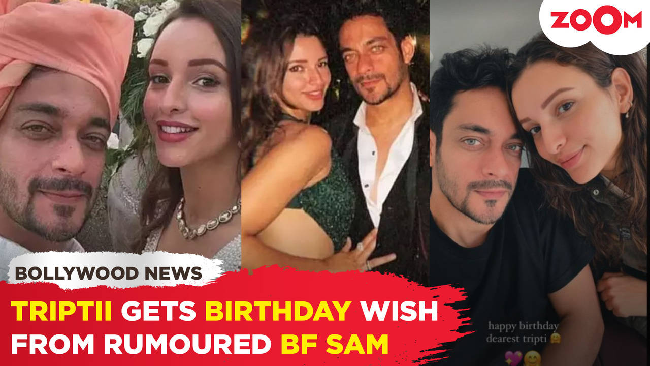 Triptii Dimri Receives Heartwarming Birthday Greeting from Rumored Beau Sam  Merchant