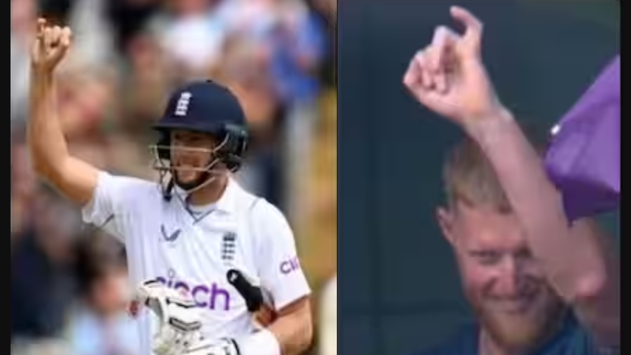 Joe Root (left) and Ben Stokes during fourth Test between India and England in Ranchi on Friday.