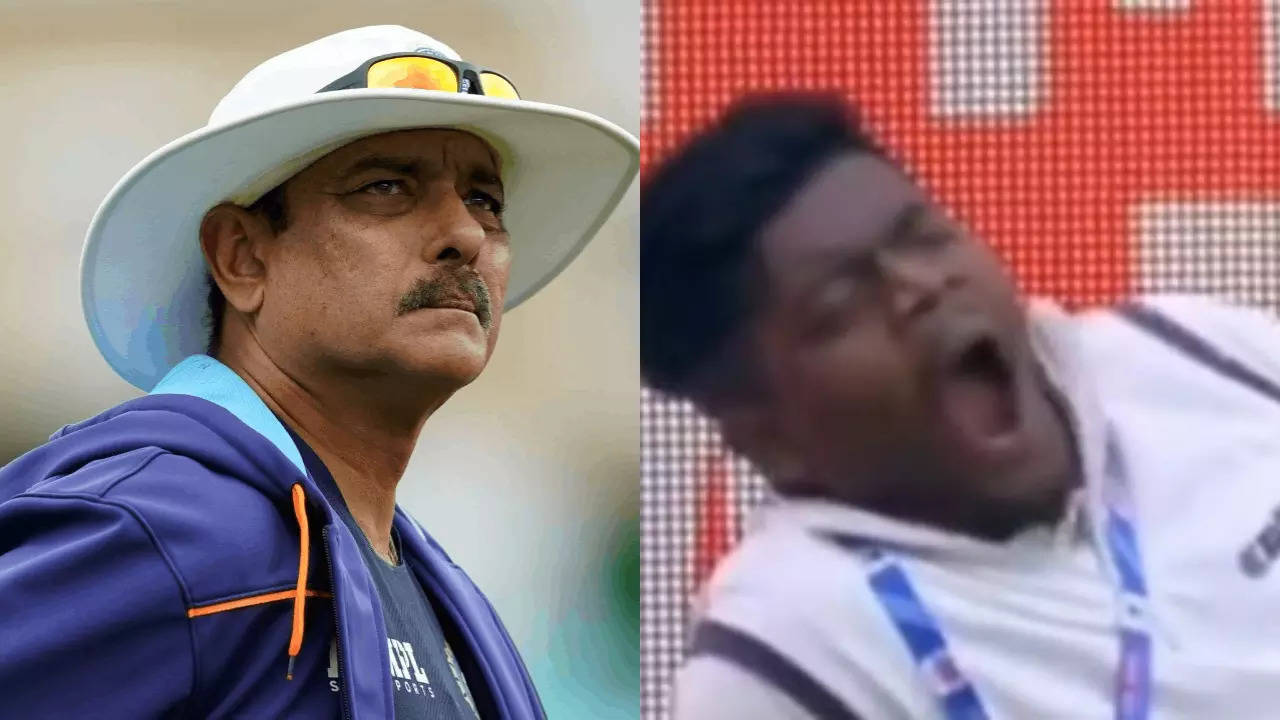 ravi shastri ball boy