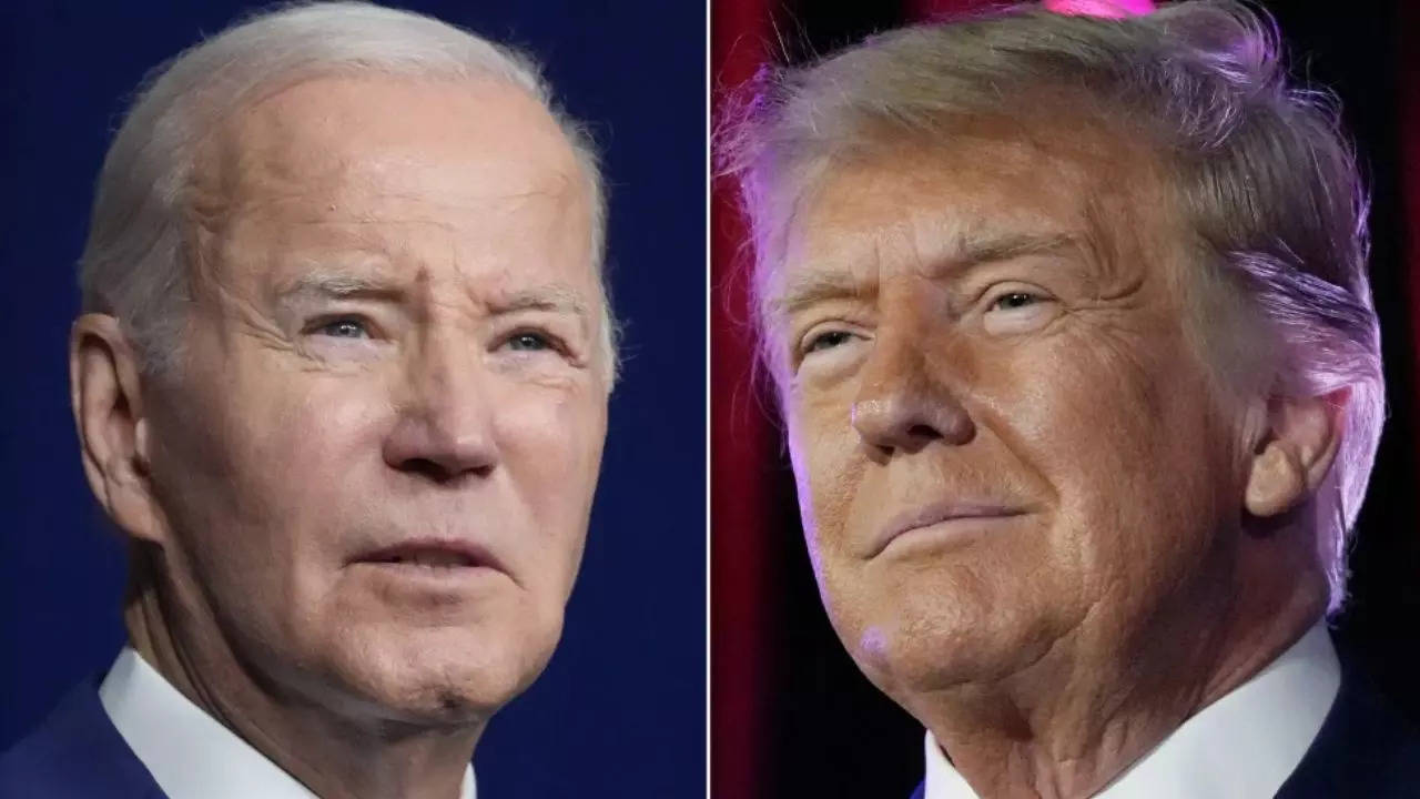 Joe Biden and Donald Trump