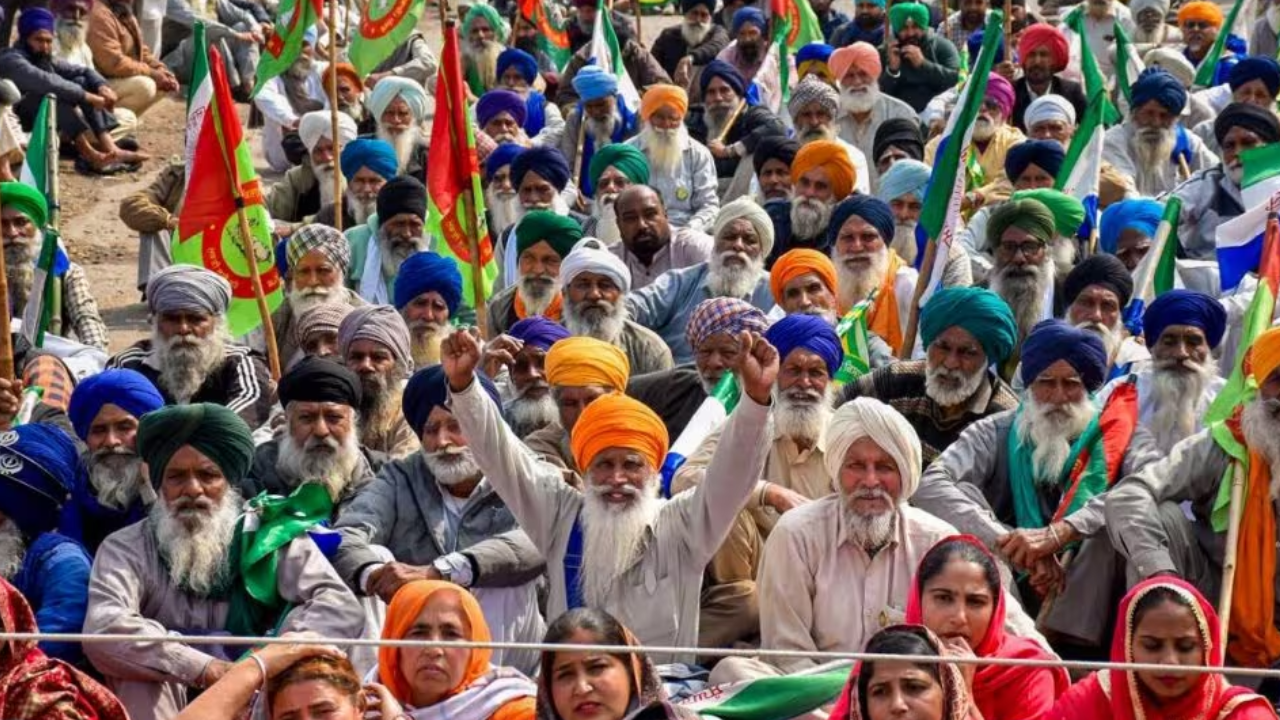 farmers protest