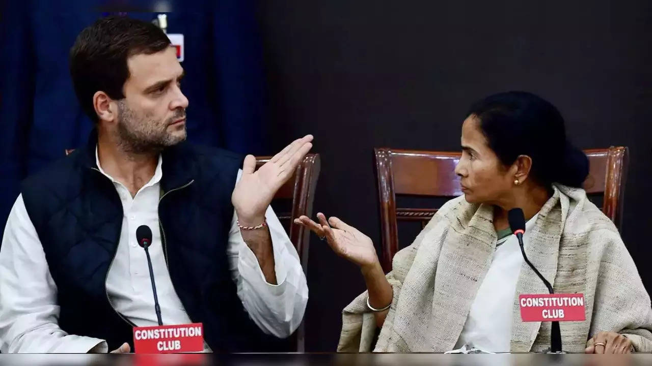 Rahul Gandhi and Mamata Banerjee.