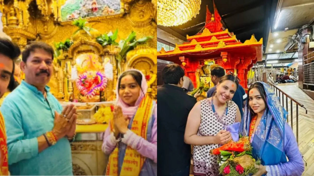 Manisha Rani Visits Siddhivinayak Temple Ahead Of Jhalak Dikhhla Jaa 11 Grand Finale