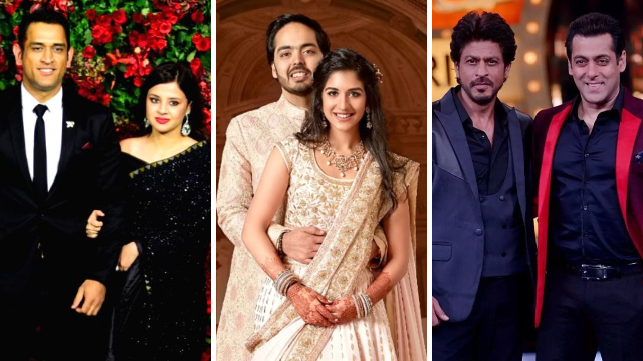 Anant Ambani-Radhika Merchant Wedding Guest List: SRK, Salman, MS Dhoni And More To Grace Pre-Wedding Festivities