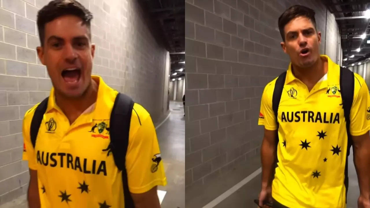 Grayson Waller: WATCH: Grayson Waller arrives in 2024 Sporting Australia knockout chamber World Cup winning jersey