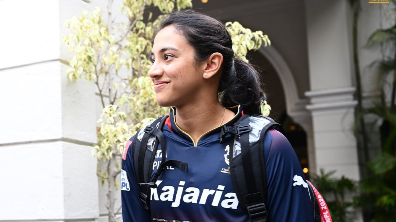 Captain of the Royal Challengers Bangalore (RCB) women's team Smriti Mandhana.