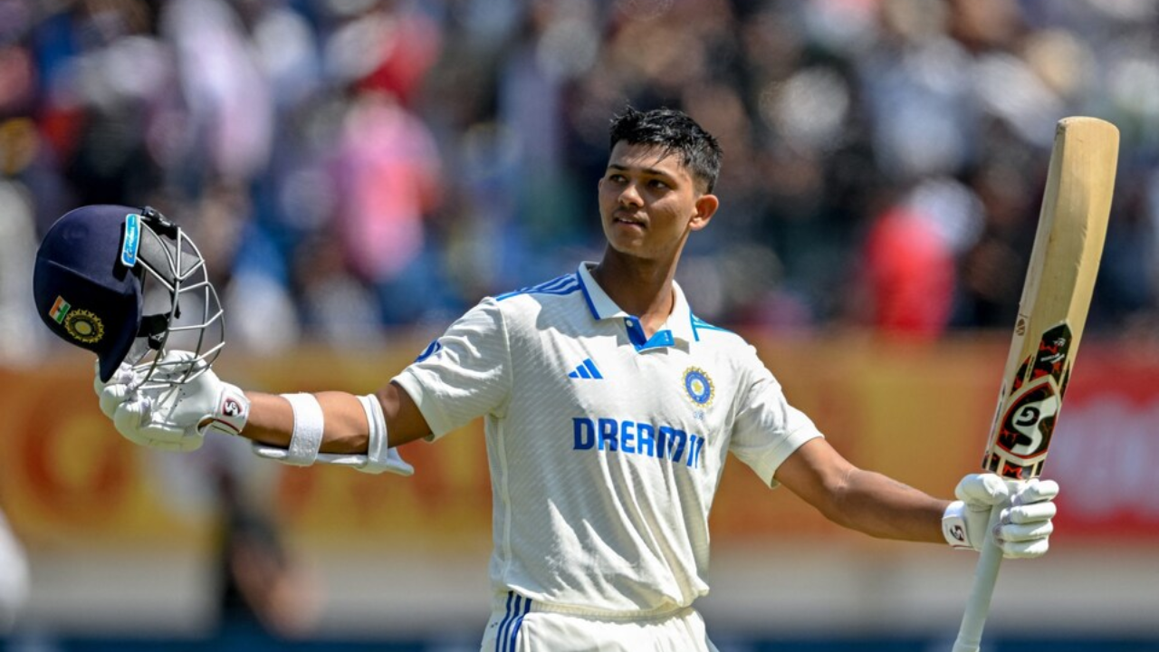 Indian batter Yashasvi Jaiswal during the fourth Test against England in Ranchi.