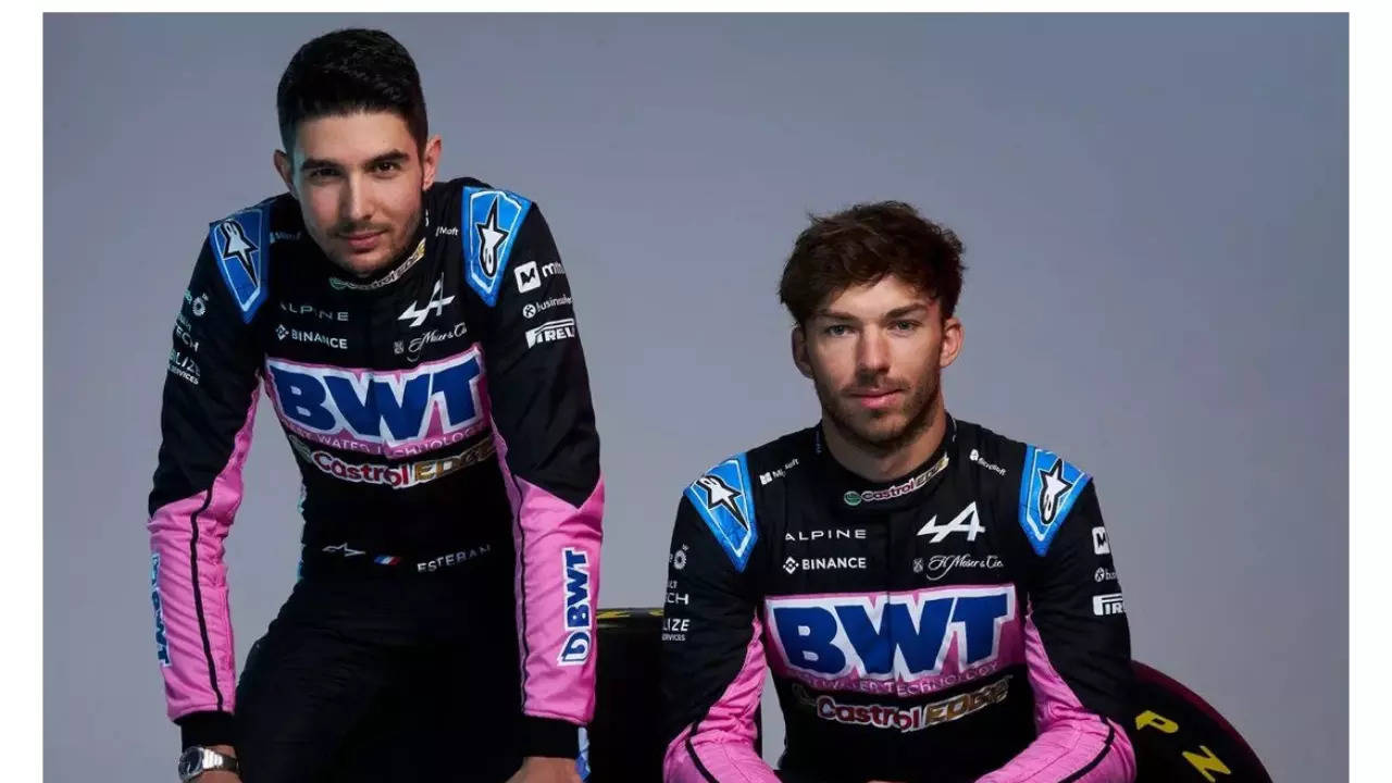 Esteban Ocon And Pierre Gasly