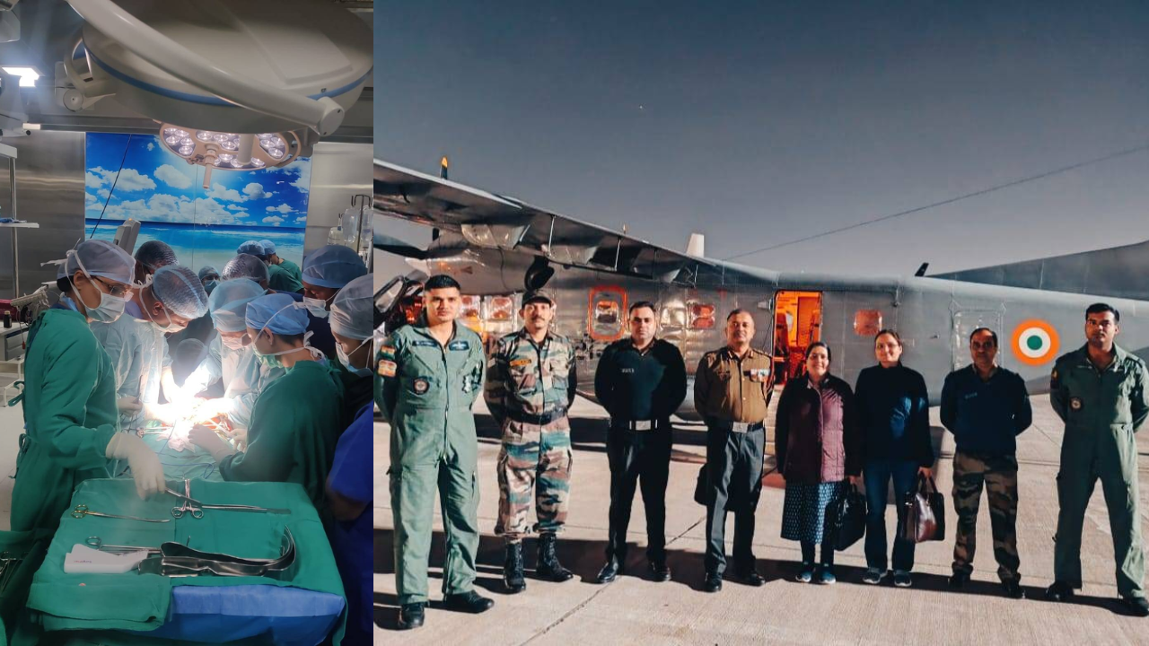 Retrived Liver From Pune To Delhi: IAF Performs Life-Saving Airlift Mission For Veteran