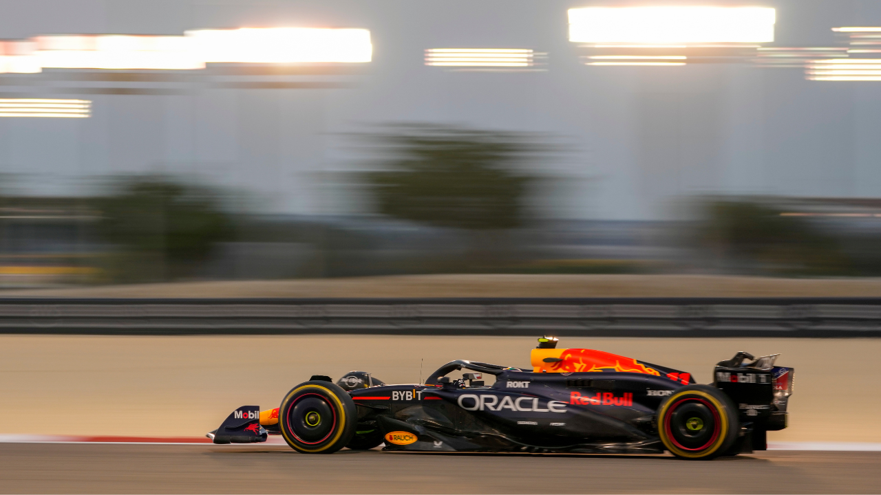 Red Bull during Bahrain Preseason Testing