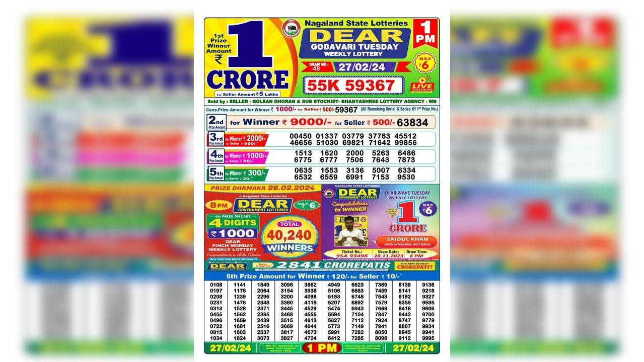 Lotto results for saturday clearance the 2nd of february