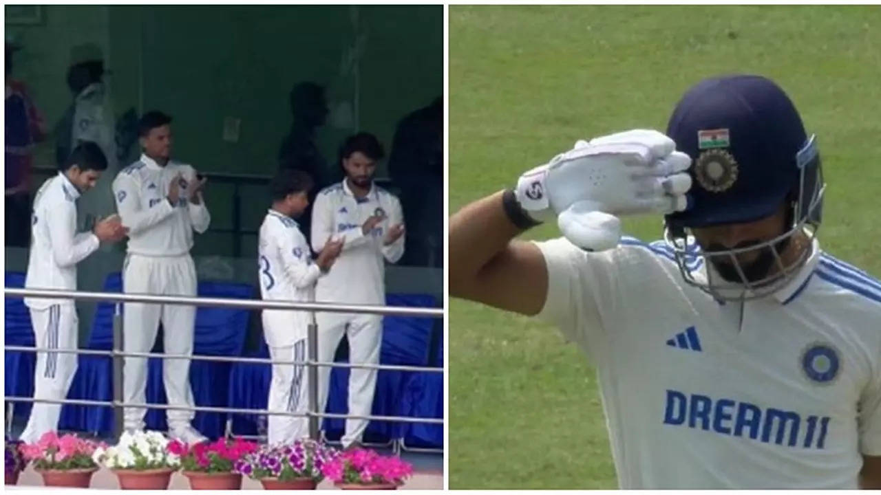 Team India Dressing Room Gives Dhruv Jurel A Standing Ovation in Tense Ranchi Test